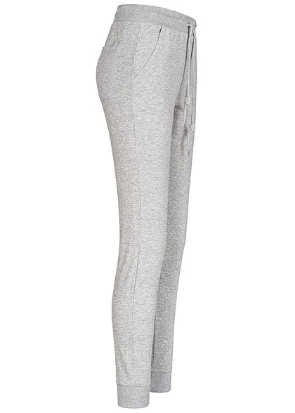 TALLY WEiJL Dames Basic Sweat Joggers Broek 3-Pockets gris chine lichtgrijs