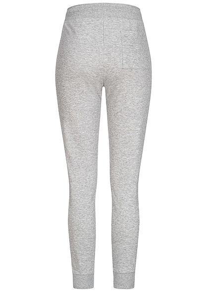 TALLY WEiJL Dames Basic Sweat Joggers Broek 3-Pockets gris chine lichtgrijs