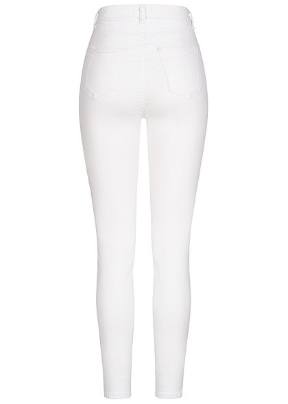 TALLY WEiJL Dames High-Waist Skinny Jeans 2-Pockets wit