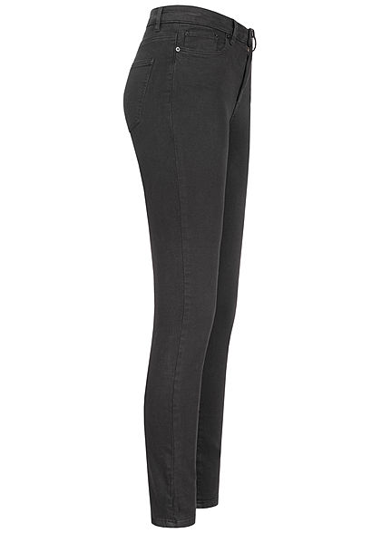 TALLY WEiJL Dames High-Waist Skinny Jeans 5-Pockets zwart denim