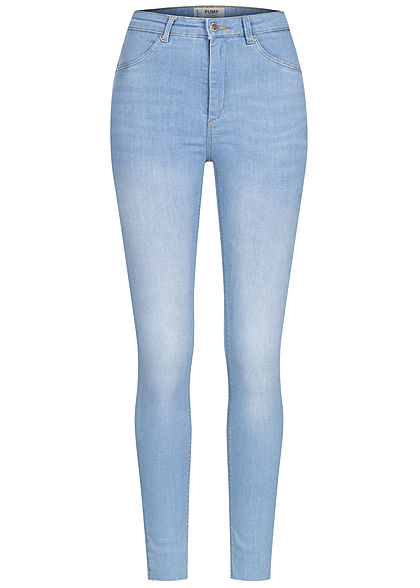 TALLY WEiJL Dames Push-Up Jeans High-Waist 5-Pockets medium indigo wash