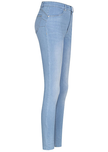 TALLY WEiJL Dames Push-Up Jeans High-Waist 5-Pockets medium indigo wash