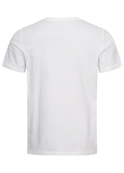 Tom Tailor Heren T-Shirt brilliant blauw wit