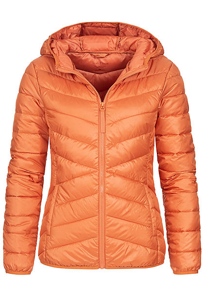 Tom Tailor Dames Jas 2-Pockets dull coral oranje