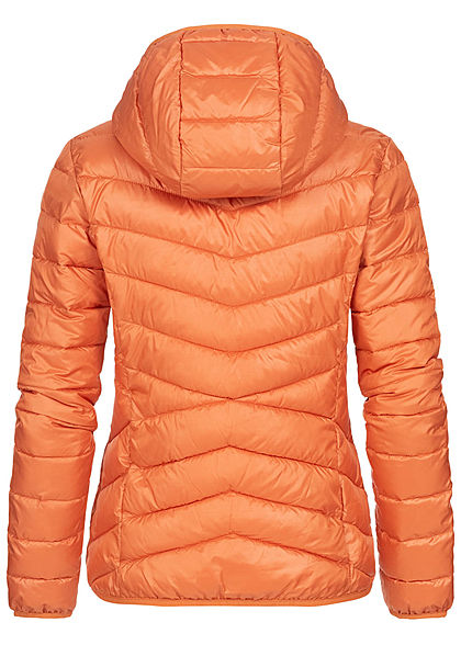 Tom Tailor Dames Jas 2-Pockets dull coral oranje