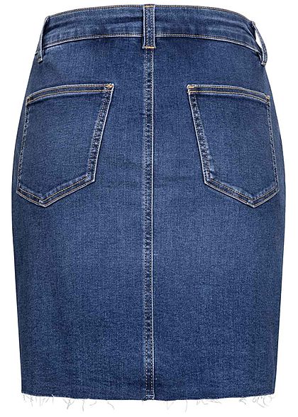 Tom Tailor Dames Skinny Jeans Broek 5-Pockets dark stone wash denim blauw