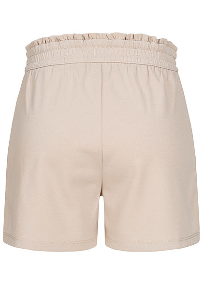JDY by ONLY Dames NOOS Jersey Shorts 2-Pockets chateau gray beige