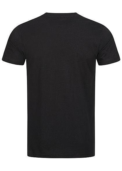 Mister Tee Heren T-Shirt All Day Every Day Print zwart