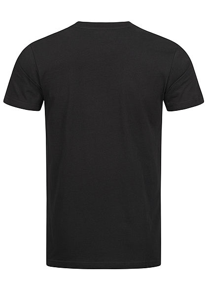 Mister Tee Heren T-Shirt Sneaker Print zwart