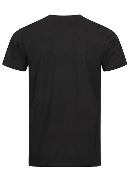 Starter Heren T-Shirt Look for the Star Court Print zwart
