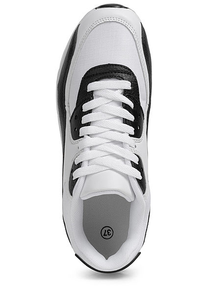 Seventyseven Lifestyle Dames Schoen Sneaker zwart wit