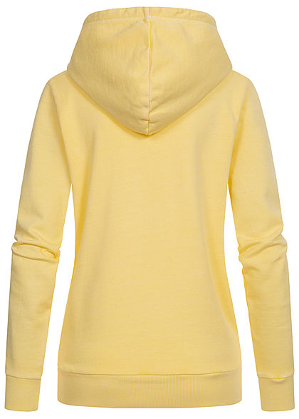 Tom Tailor Dames Basic Hoodie soft geel