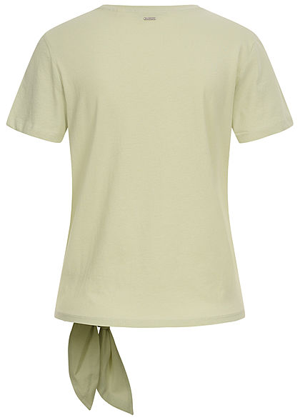 Tom Tailor Dames T-Shirt Loose Fit dusty lichtgroen