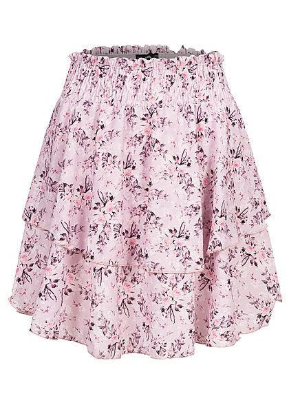 Styleboom Fashion Dames Mini Rok rose