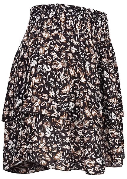 Styleboom Fashion Dames Mini Rok zwart