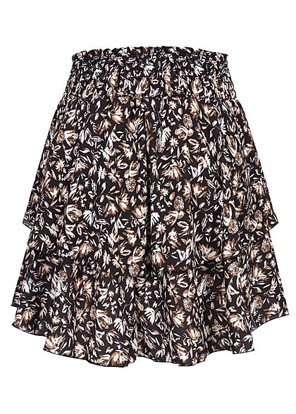 Styleboom Fashion Dames Mini Rok zwart