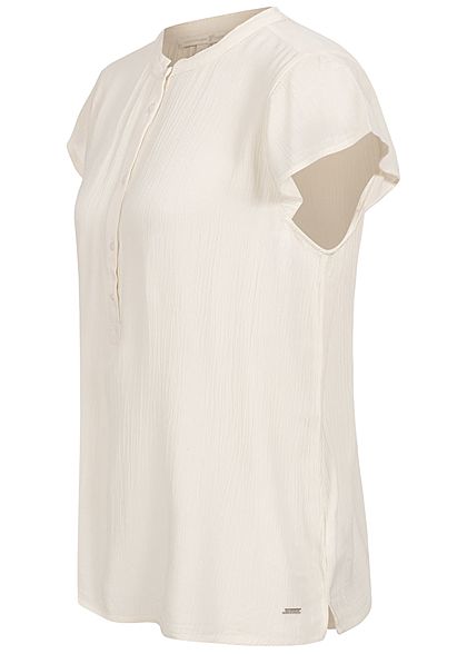 Tom Tailor Dames Blouse Shirt soft creme beige