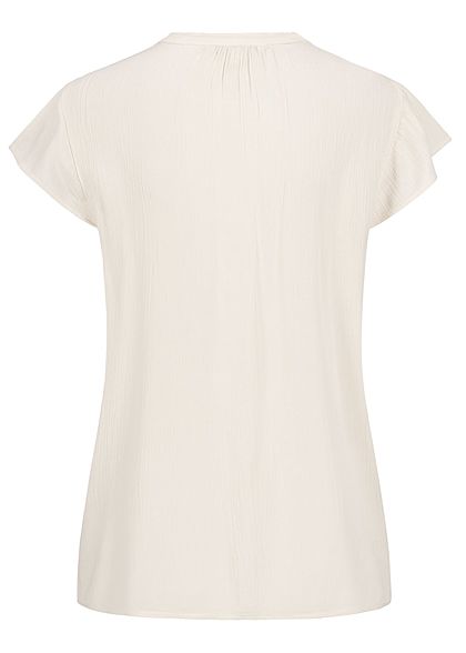 Tom Tailor Dames Blouse Shirt soft creme beige