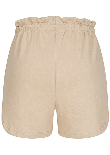 ONLY Dames Paperbag Shorts 2-Pockets humus beige