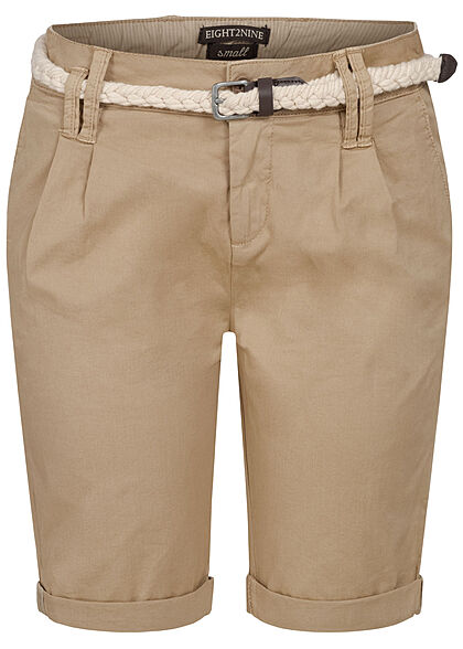 Eight2Nine Dames Bermuda Shorts 5-Pockets natural beige - Art.-Nr.: 21041863