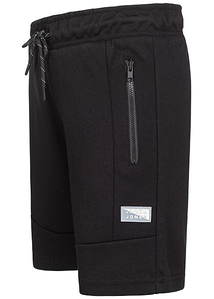 Jack and Jones Junior Sweat Shorts Tunnelzug 2-Pockets schwarz