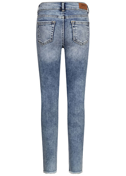 ONLY Kids Mdchen NOOS Skinny Jeans Hose 5-Pockets hell blau denim