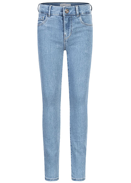 ONLY Kids Mädchen NOOS Skinny Jeans Hose 5-Pockets medium blau denim