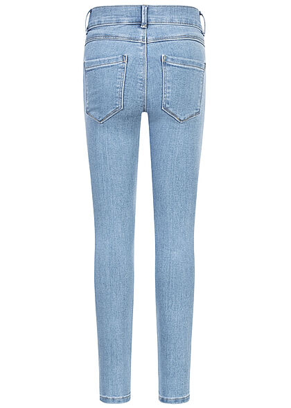 ONLY Kids Mädchen NOOS Skinny Jeans Hose 5-Pockets medium blau denim