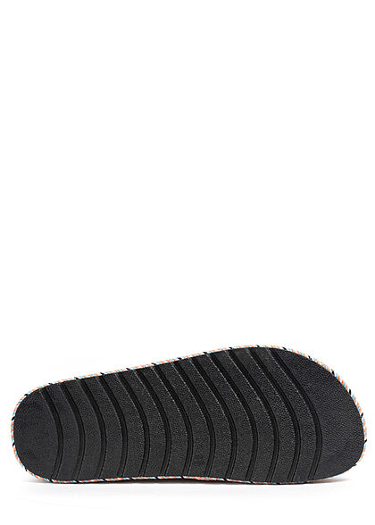 Seventyseven Lifestyle Damen Schuh Riemen Sandale in Velouroptik rosa