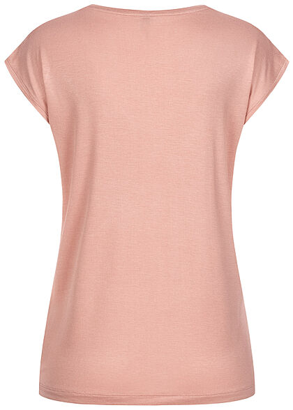 Pieces Dames NOOS T-Shirt Loose Fit misty licht roze