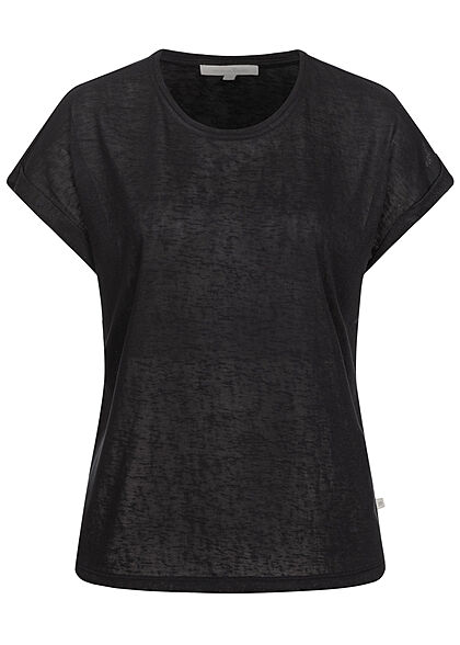 Tom Tailor Dames T-Shirt Loose Fit zwart