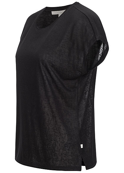 Tom Tailor Dames T-Shirt Loose Fit zwart