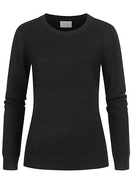 VILA Dames NOOS Sweater zwart - Art.-Nr.: 21062785