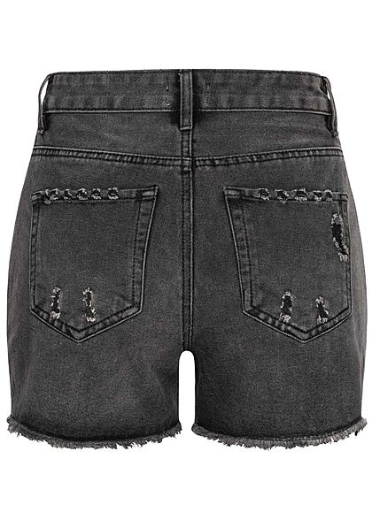 Denim shorts dames top high waisted