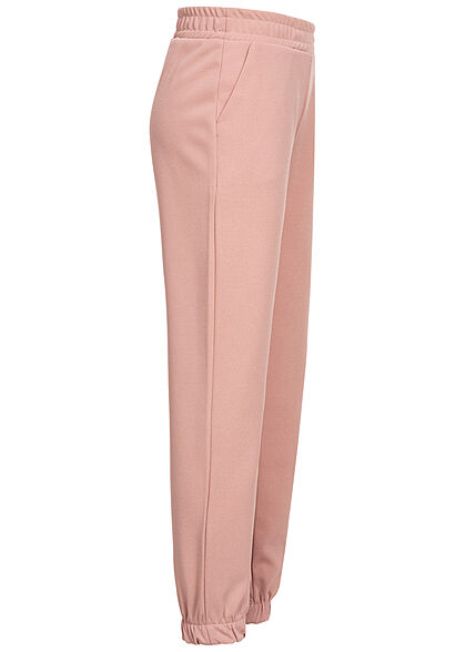 Hailys Kids Mädchen Sweat Stoffhose Gummibund 2-Pockets rosa
