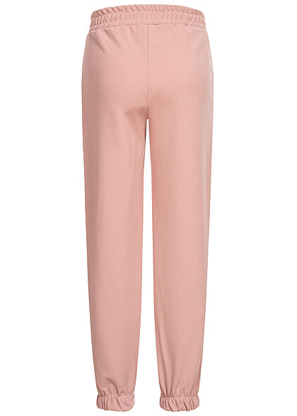 Hailys Kids Mädchen Sweat Stoffhose Gummibund 2-Pockets rosa