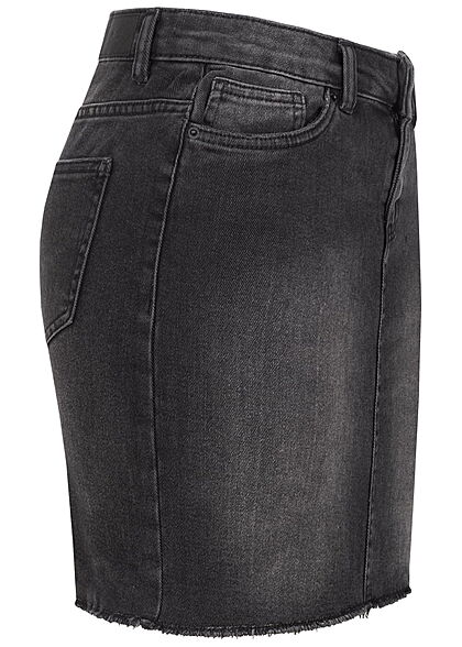Vero Moda Dames NOOS Mini Jeans Rok zwart