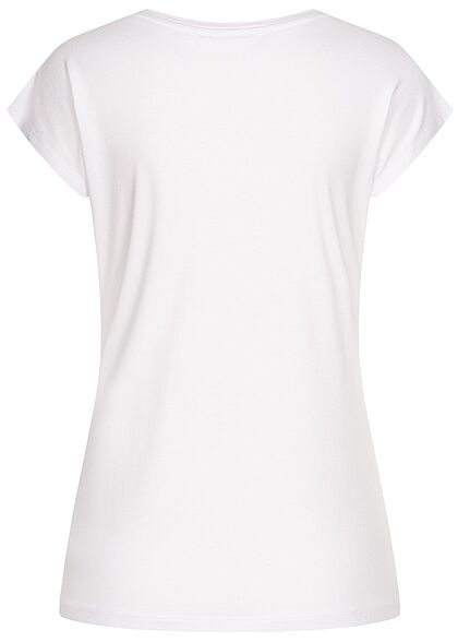 Seventyseven Lifestyle Dames T-Shirt Forever Print wit