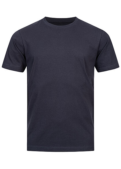 Brandit Heren Basis T-Shirt navy blauw - Art.-Nr.: 21073344