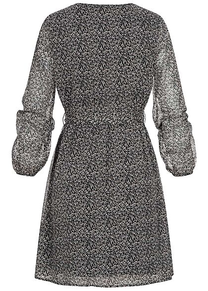 Only jurk zwart sale wit