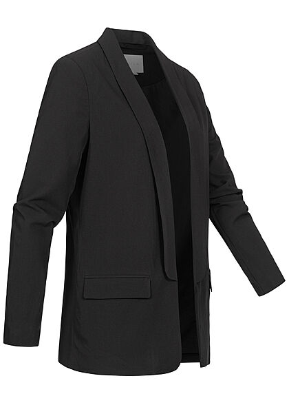 VILA Dames NOOS Longform Blazer zwart