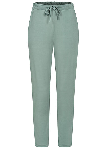 Seventyseven Lifestyle Dames Broek chinois groen