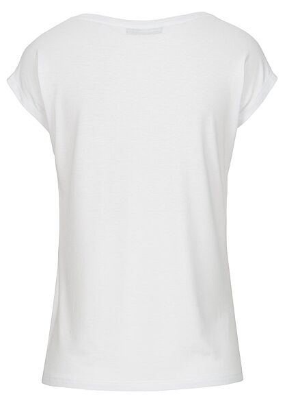 Seventyseven Lifestyle Dames T-Shirt You Are My Love Print wit