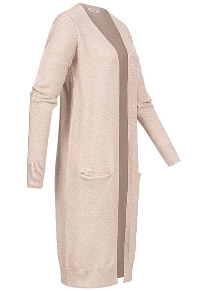 JDY by ONLY Dames NOOS Vest lang model 2 zakken beige