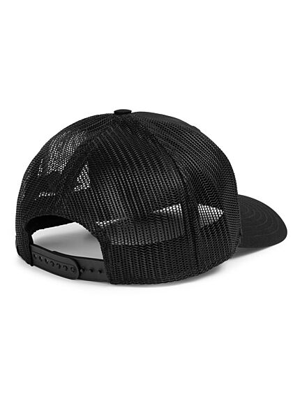 Alpha Industries Heren Basic Trucker Cap Logo print zwart