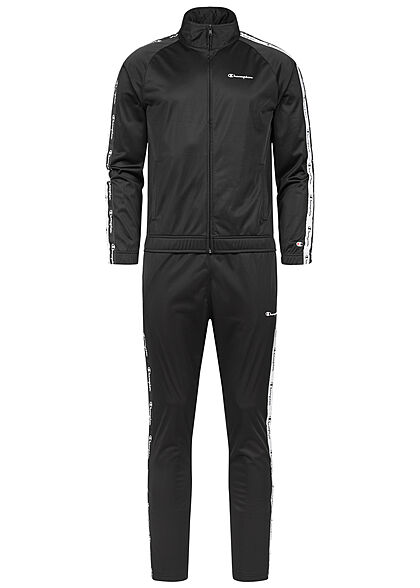 Champion Heren Trainingspak bestaande uit jas en broek zwart