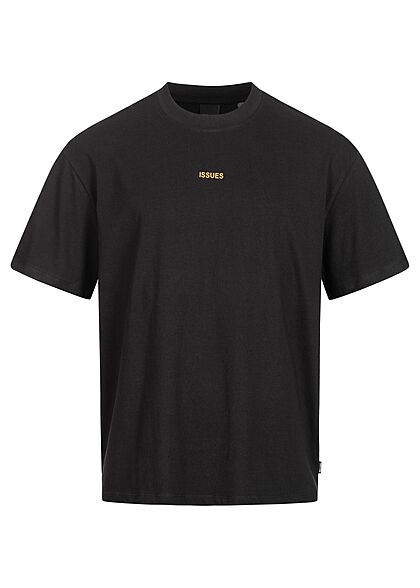 ONLY & SONS Heren oversized t-shirt met logo print op de achterkant zwart