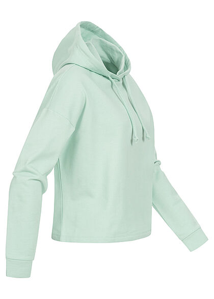 ONLY Dames NOOS Basic Hoodie met trekkoordjes groen