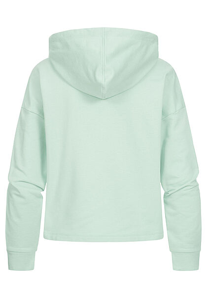 ONLY Dames NOOS Basic Hoodie met trekkoordjes groen