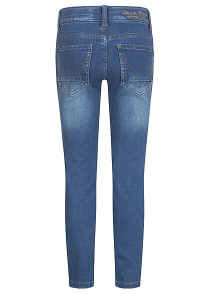 Name it Kids Jongens NOOS Basic Jeans Broek met 5 zakken medium blauw denim